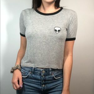 Brandy Melville, John Gary Alien Patch Tee